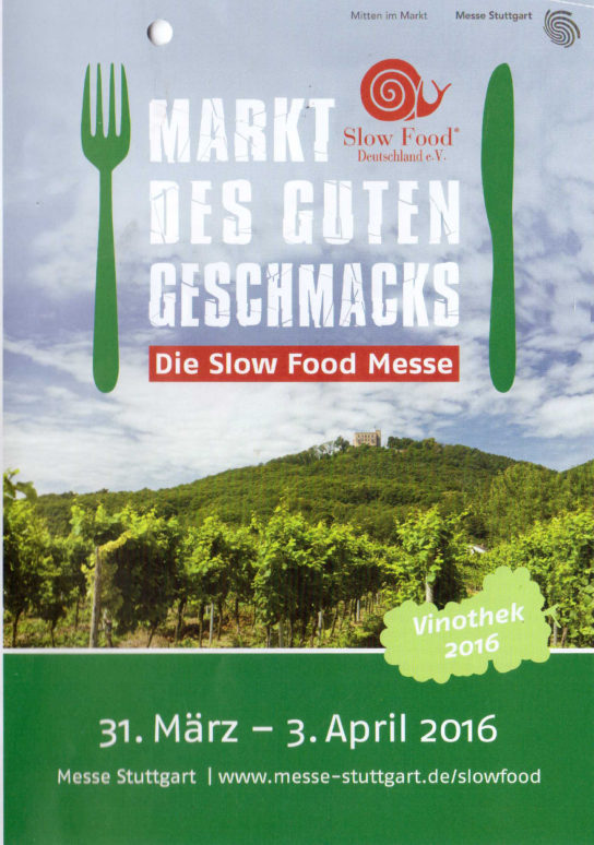 Slow Food Messe 2016 in Stuttgart