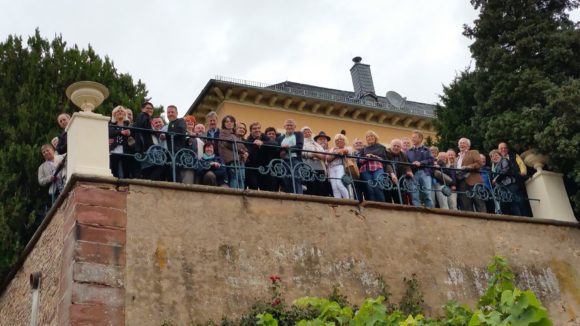 Schloss Johannisberg, Reisegruppe der Gastronomen