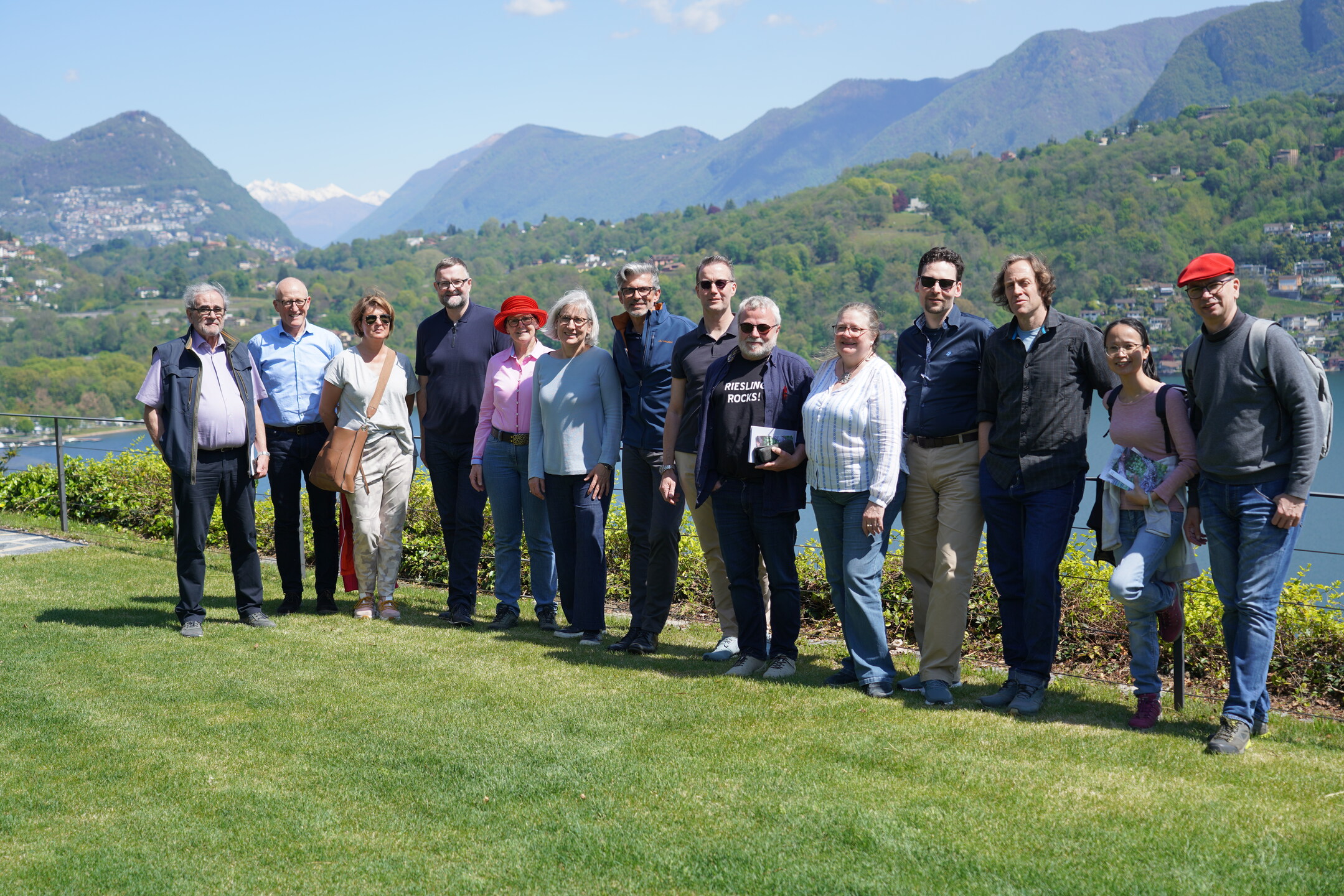FuW-Weinreise 2022 Schweiz Tag 3 Foto Nr. 1a Ankunft bei Tenuta San Giorgio