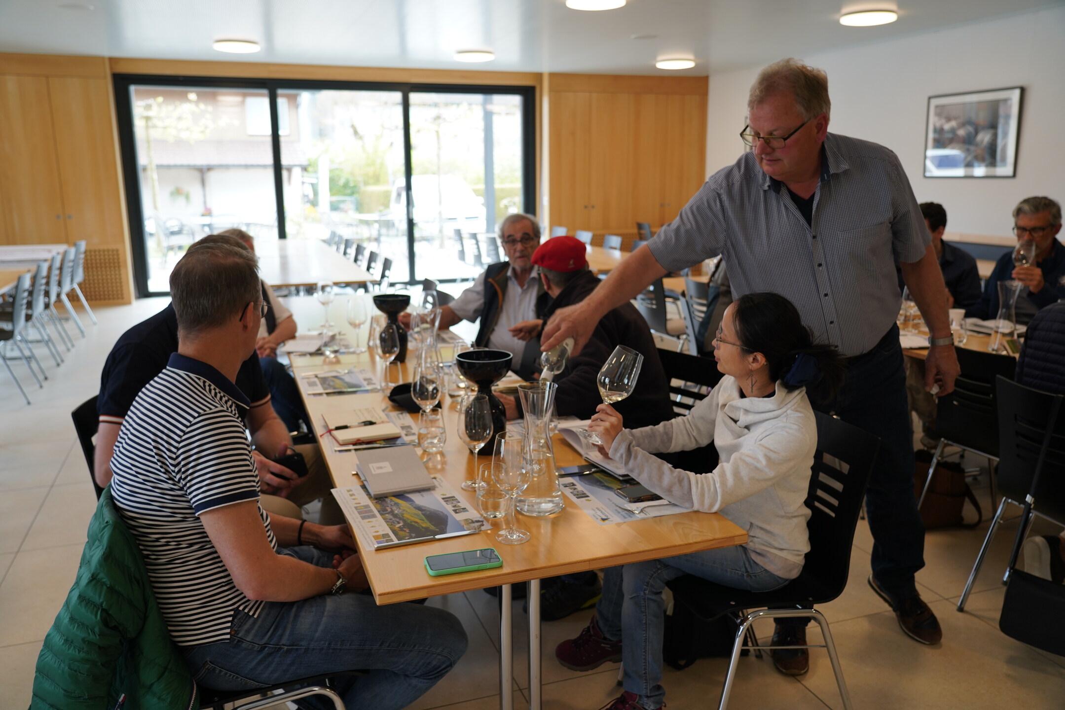 Reisebericht Tag 5 der FuW Wein-Fachstudienreise in die Schweiz 2022 Nr. 14 unsere Letzte Verkostung