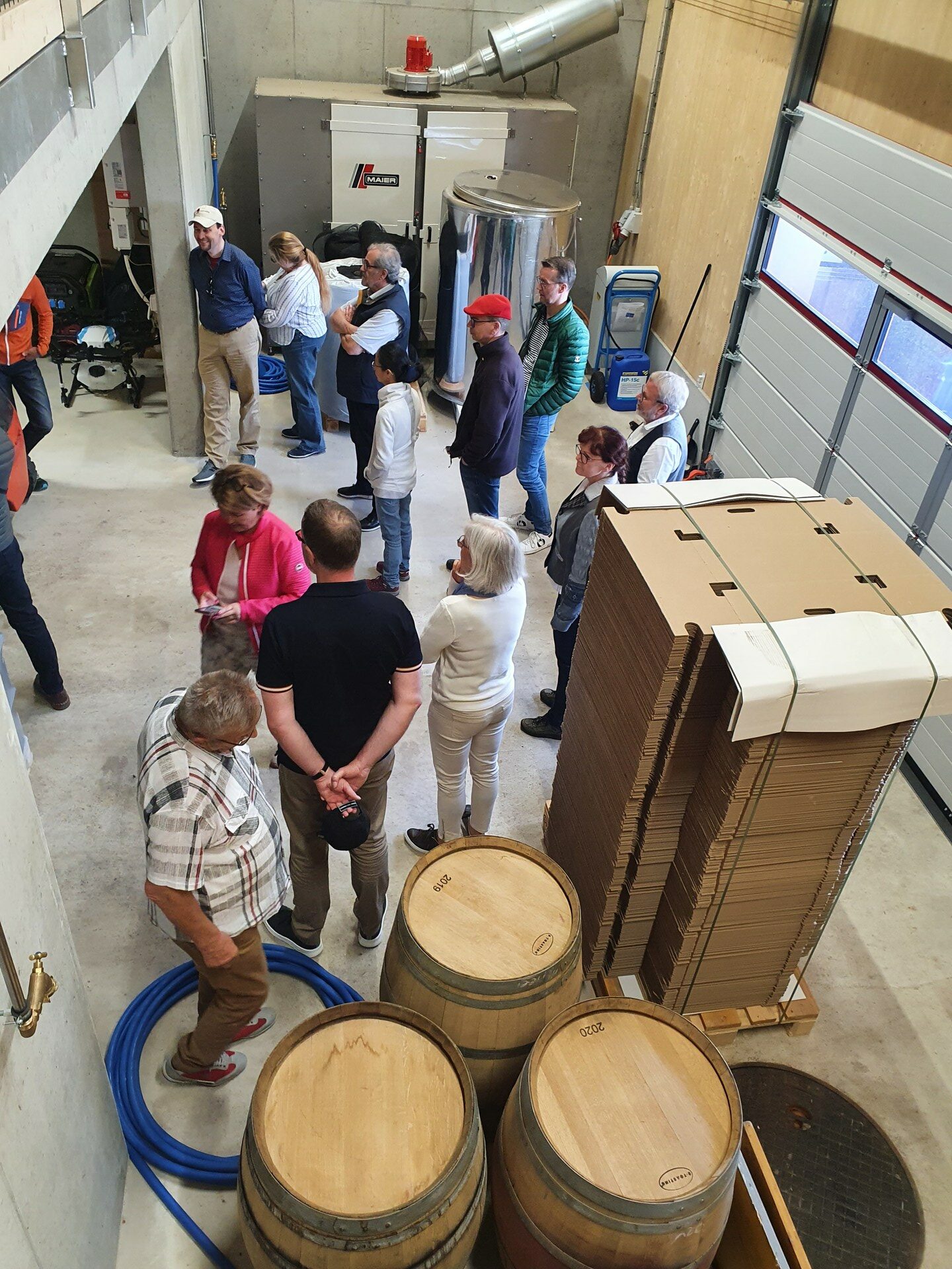 Reisebericht Tag 5 der FuW Wein-Fachstudienreise in die Schweiz 2022 Nr. 5 Rundgang durchs Weingut