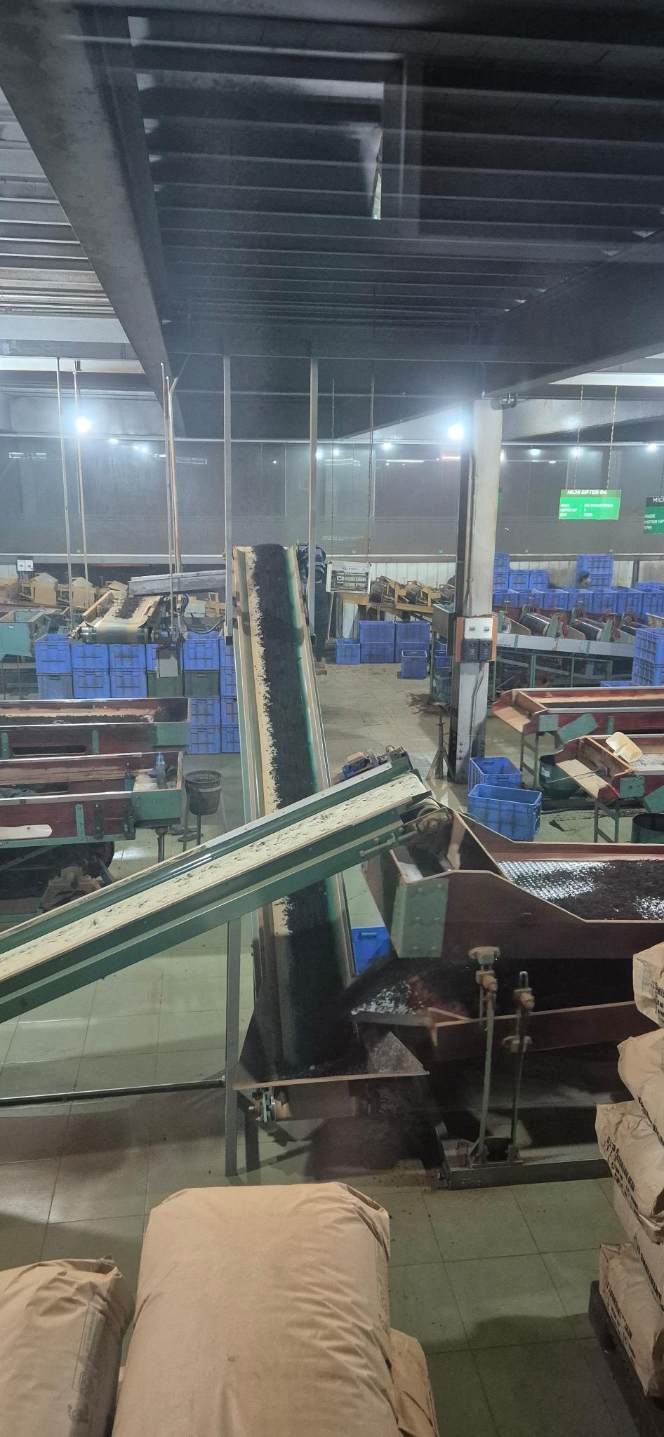 Sortiermaschinen für die verschiedenen Teegrade